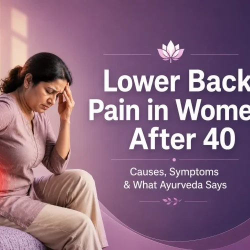 lower back pain in women after 40 causes