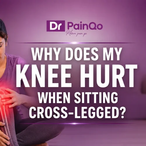 why my knee hurts when sitting cross-legged